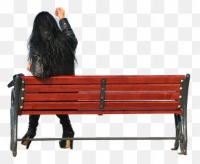Download Hd Landscape Architecture - Sitting On The Bench Png,Bench Png