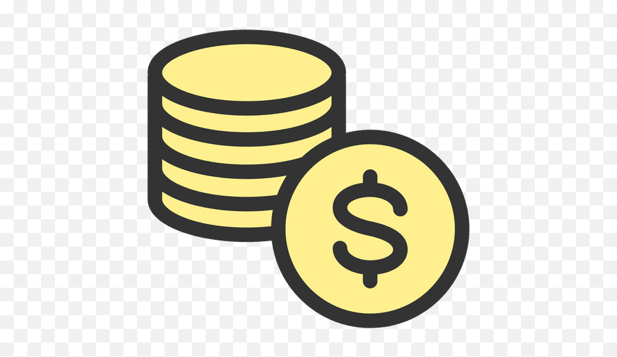 Dollar Coin Stack - Transparent Png U0026 Svg Vector File Icon Geldfluss,Stack Of Money Png