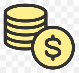 Dollar Coin Stack - Transparent PNG u0026 SVG vector file Icon Geldfluss