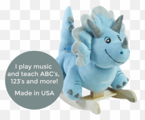 Baby Dinosaur Png - Fossil The Dinosaur Rocker Dinosaur Stuffed Toy,Rocker Png