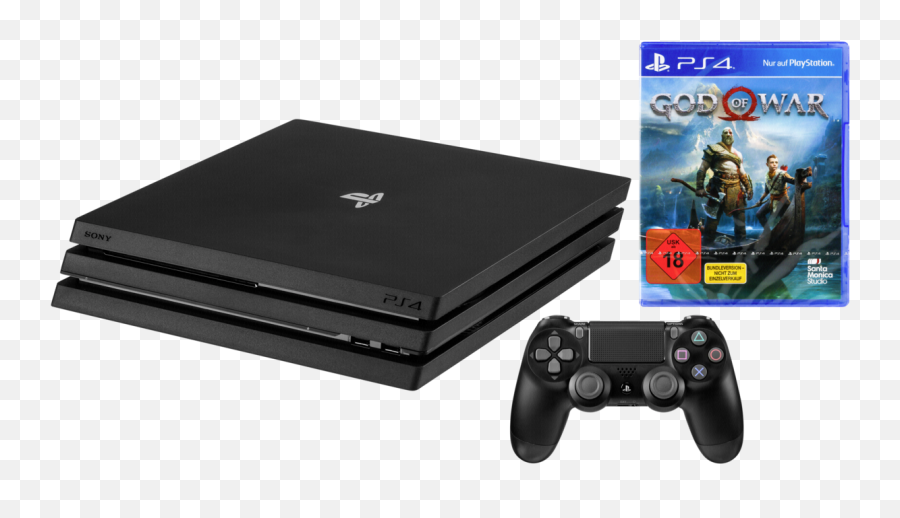 Sony Playstation 4 Pro 1tb Inkl God Of War Usk 18 - Galaxus Ps4 Slim With 2 Controller And Fifa Game 1tb Png,God Of War Ps4 Logo
