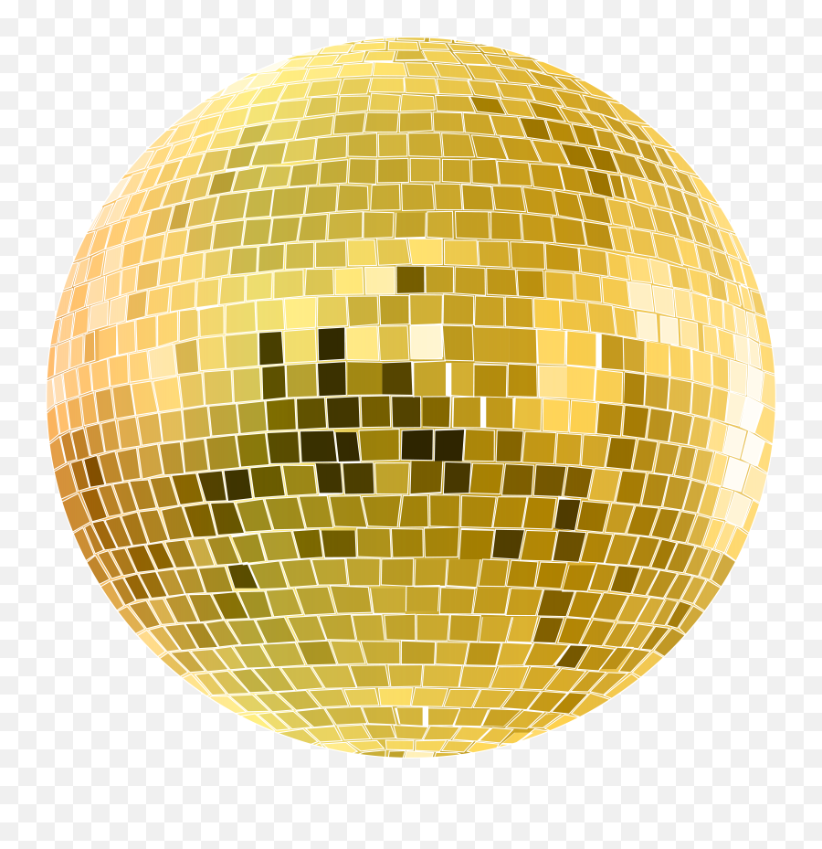 Gold Disco Ball Png - Gold Disco Ball Png,Gold Ball Png