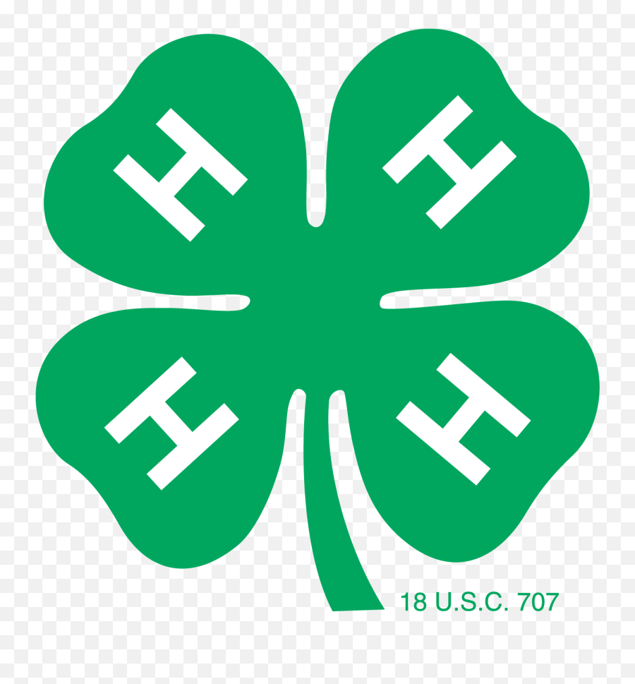 Logos - California 4h Brand Toolkit 4 H Clover Clipart Png,Four Leaf Clover Transparent Background
