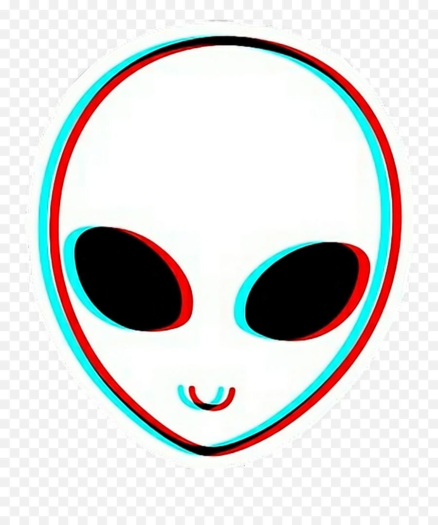 Alien Aliens Glitch Glitchy Red White - Alien Glitch Png,Glitch Png