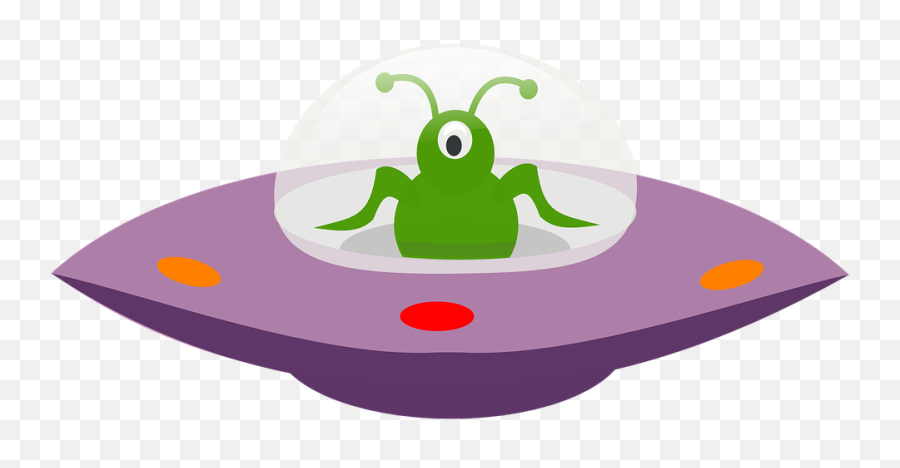 Spaceship Clipart Png 5 Image - Alien In A Spaceship Cartoon,Spaceship Clipart Png