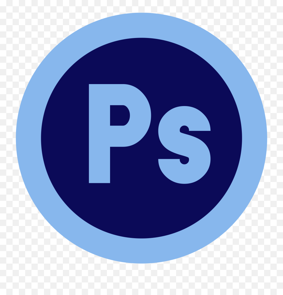 Photoshop Png Logo - Portrait Of A Man,Logo Circle Png