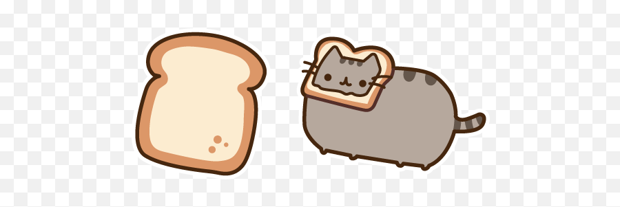 Pusheen on the Phone cursor – Custom Cursor