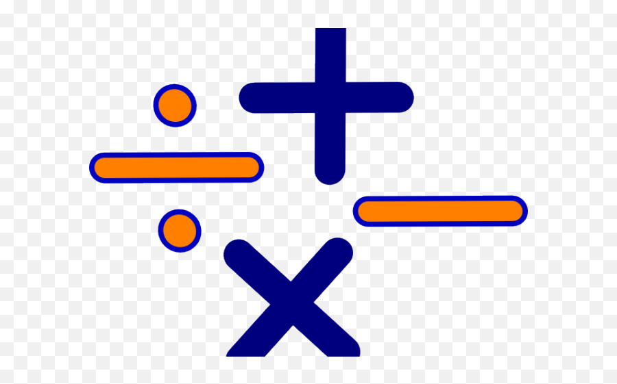 Transparent Background Math Symbol Png - Mais Menos Vezes E Dividir,Math Clipart Png