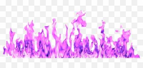 Transparent Warm And Cool Pink Flames - Background Png