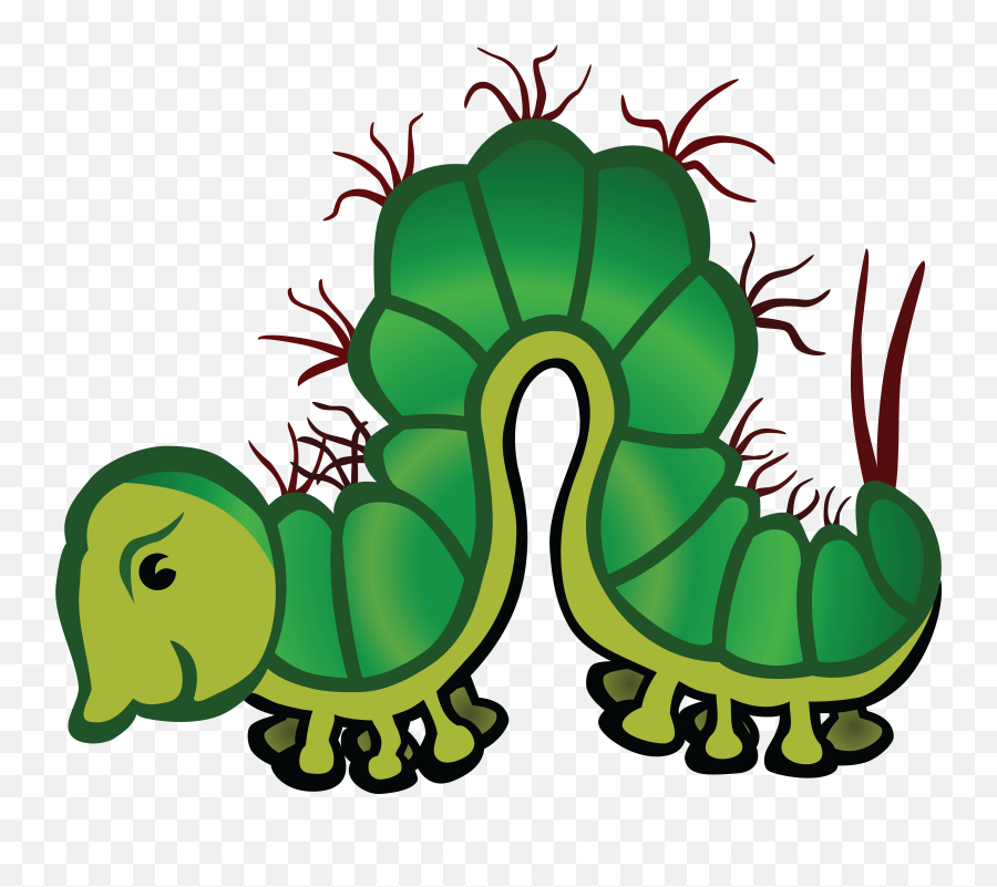 Free Clipart Of A Caterpillar - Png Download Full Size Caterpillar Free Clipart,Caterpillar Png