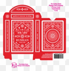 Russian Folk Playing Cards Printed Png