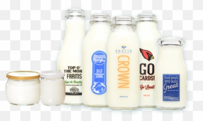 Botellas De Vidrio Contenedor Yogurt Mexico - Envases De Vidrio Para Yogurt Png,Leche Png