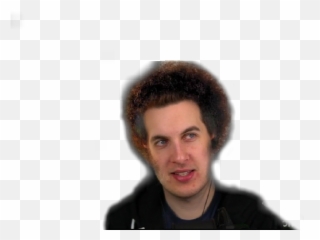 Kitboga With Bob Ross Hair - Man Png,Bob Ross Png