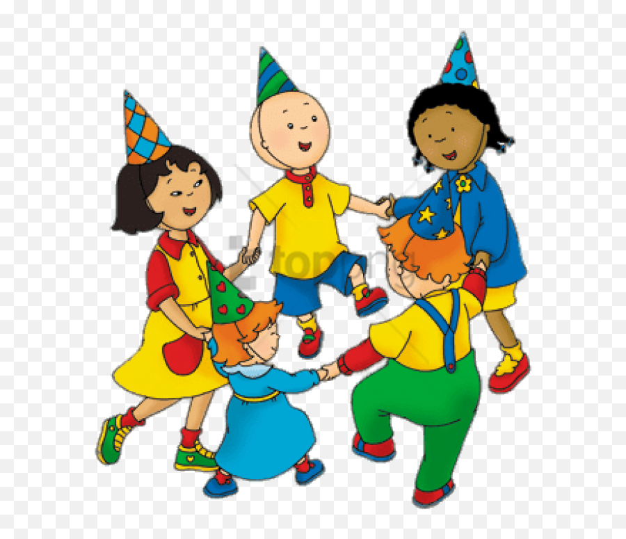 Clipart Png Transparent Background - Caillou And His Friends,Caillou Png