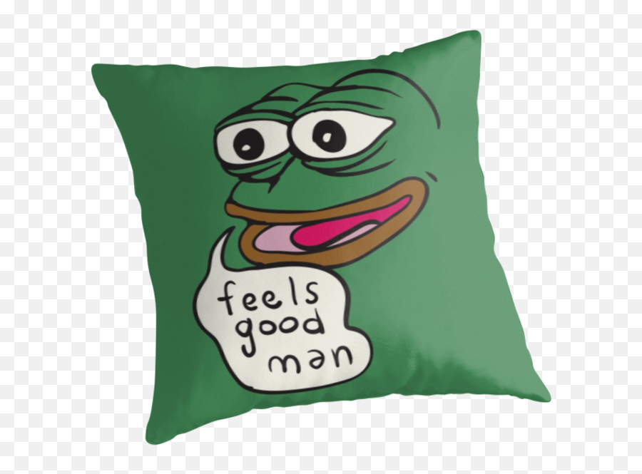 Feels Good Man Rare Pillow - Pepe The Frog A Photo On Png,Feelsgoodman Png