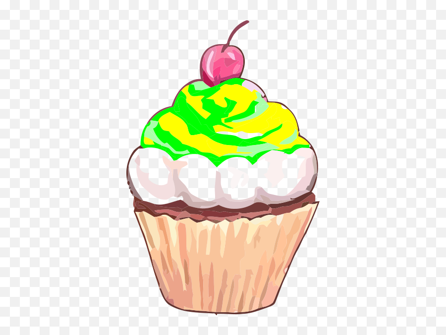 Library Of Yellow Cupcakes Image Free Png Files - Imagens Doces Em Png,Cupcake Clipart Png