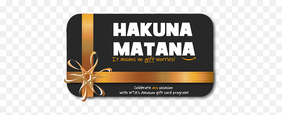 Hakuna Matana Westchesterta - Graphic Design Png,Amazon Gift Card Png