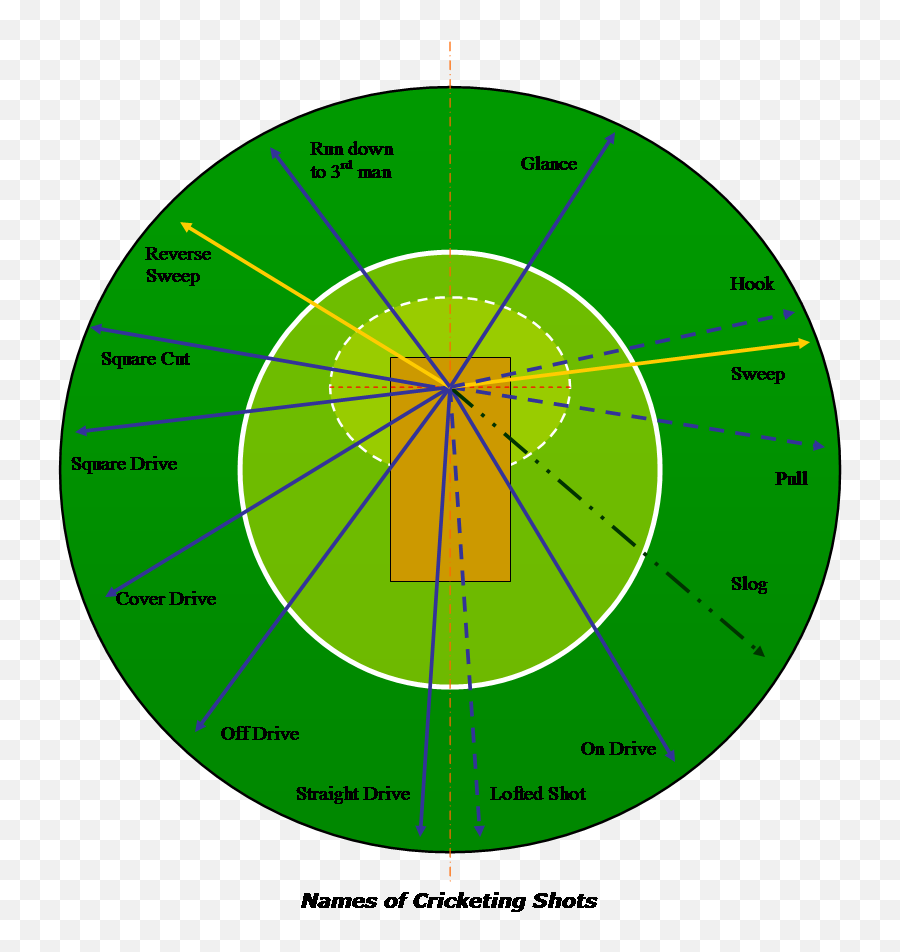 Cricket Field Diagram With Measurements