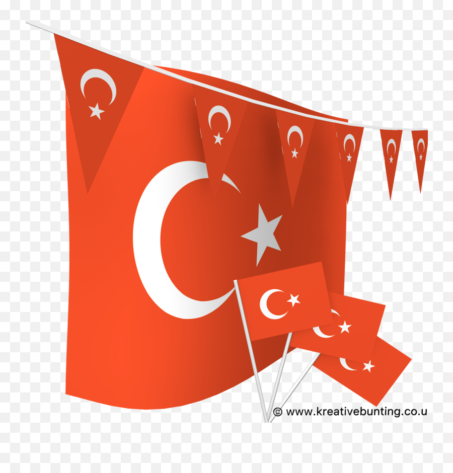 Turkey Bunting U0026 Flags Bundle - Flag Png,Turkey Flag Png