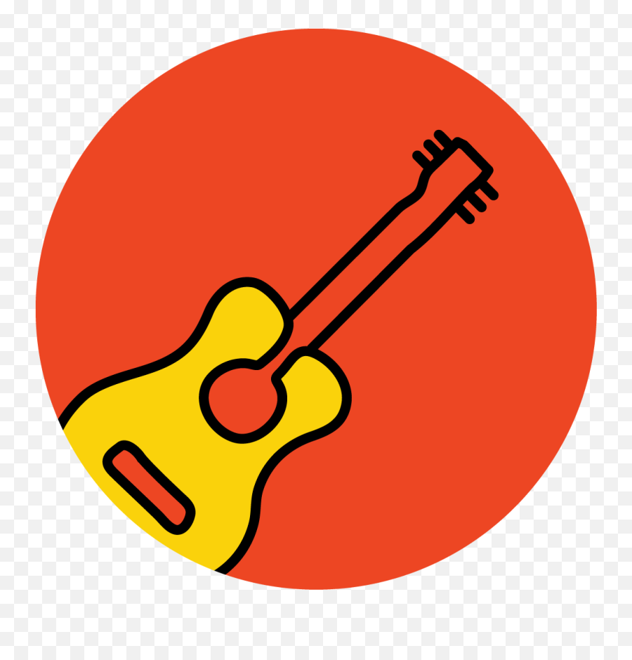 Guitar Icon Clipart - Full Size Clipart 3107185 Pinclipart Clip Art Png,Guitar Icon Png