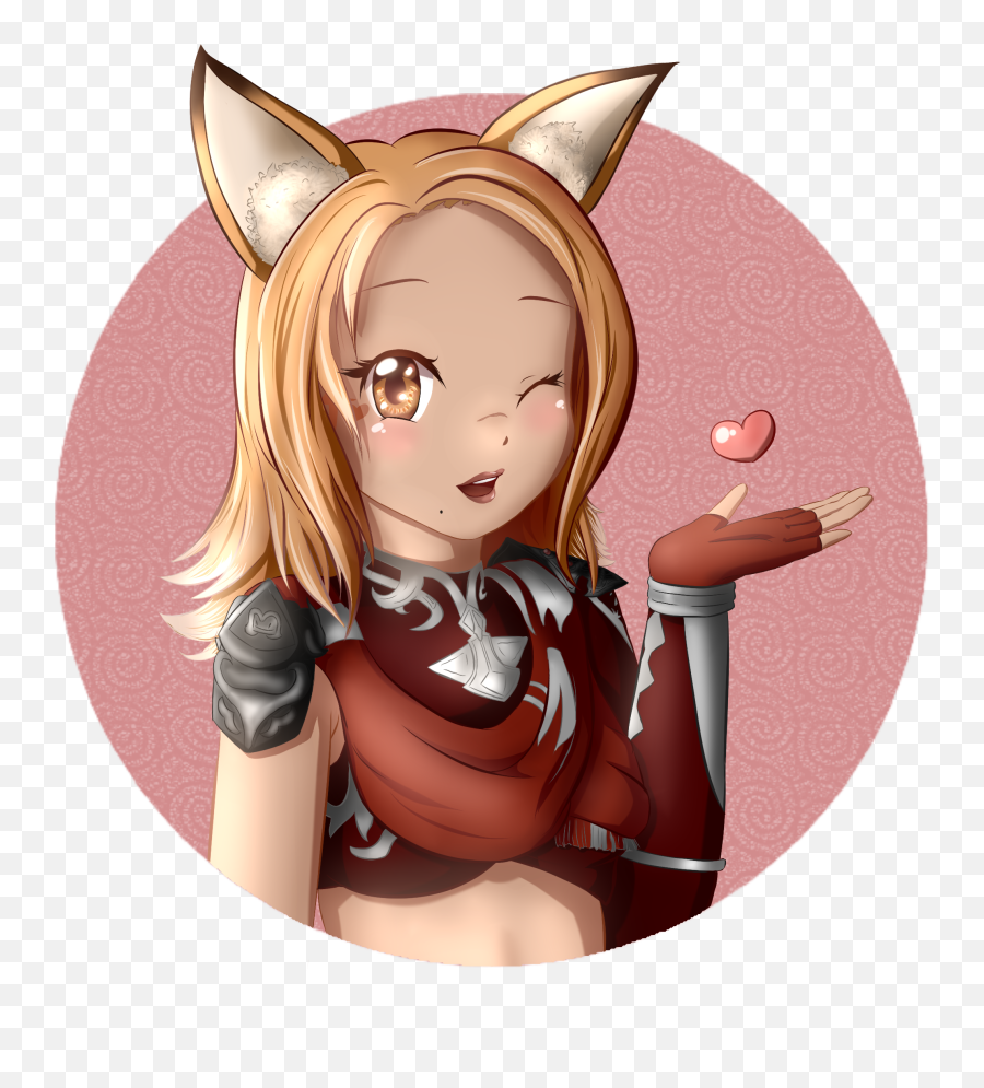 Finished Discord Icon For A Friend - Cartoon Full Size Png Anime Girl Discord Png,Discord Icon Png