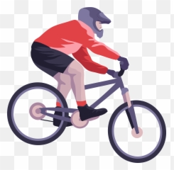 Bike Rider Png - Bicycle Pedal Wheel Ciclismo Bmx Deporte Dibujos Animados