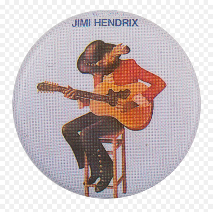 Jimi Hendrix Soundtrack Busy Beaver Button Museum Png