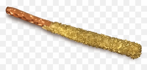 Gold Dust Pretzel Rod - Bangle Png,Gold Dust Png