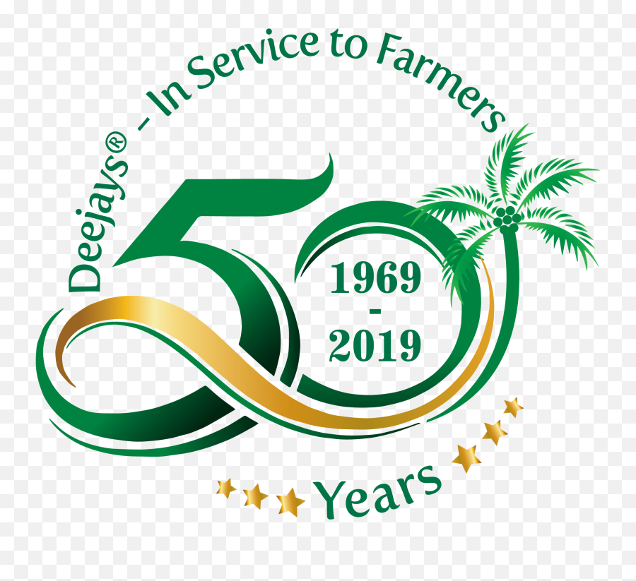 Deejay Farms 50th Anniversary Logo - Logos Of 50 Years Anniversary Of Farmers Png,Anniversary Logo