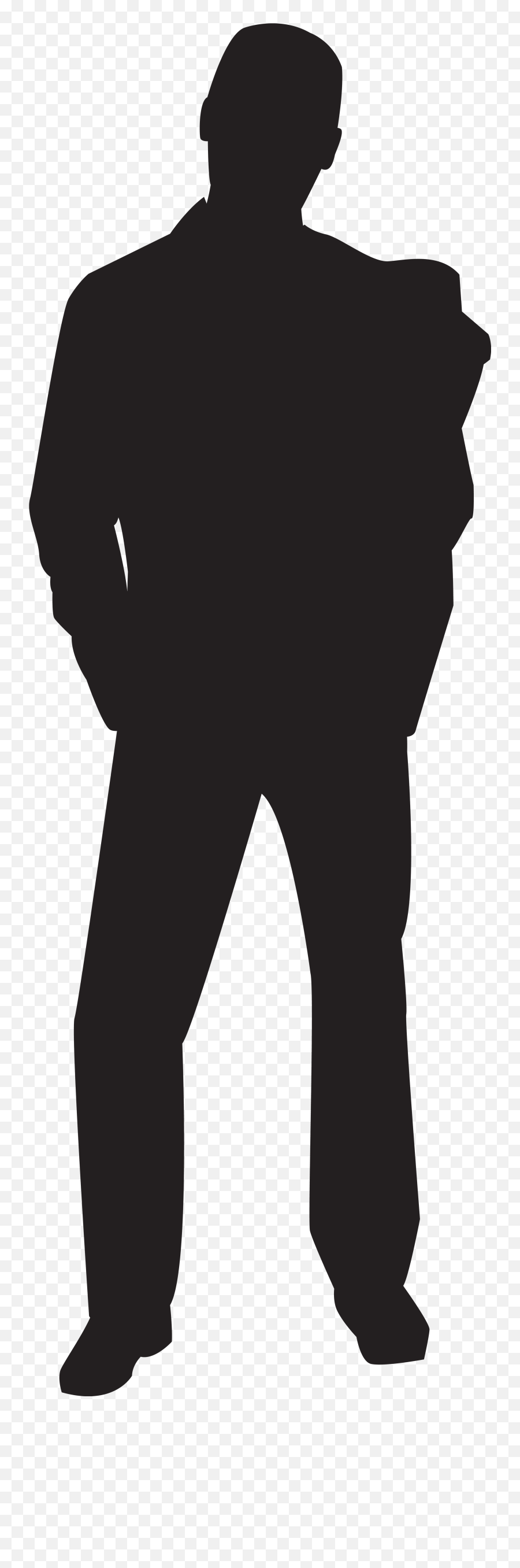 Silhouette Man Png - Transparent Background Man Silhouette,Walking Silhouette Png