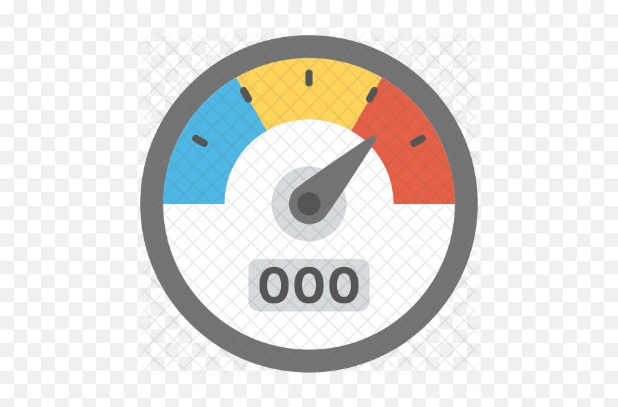 Website Speed Optimization Icon Of Flat - Performance Indicator Icon Png,Speed Icon Png
