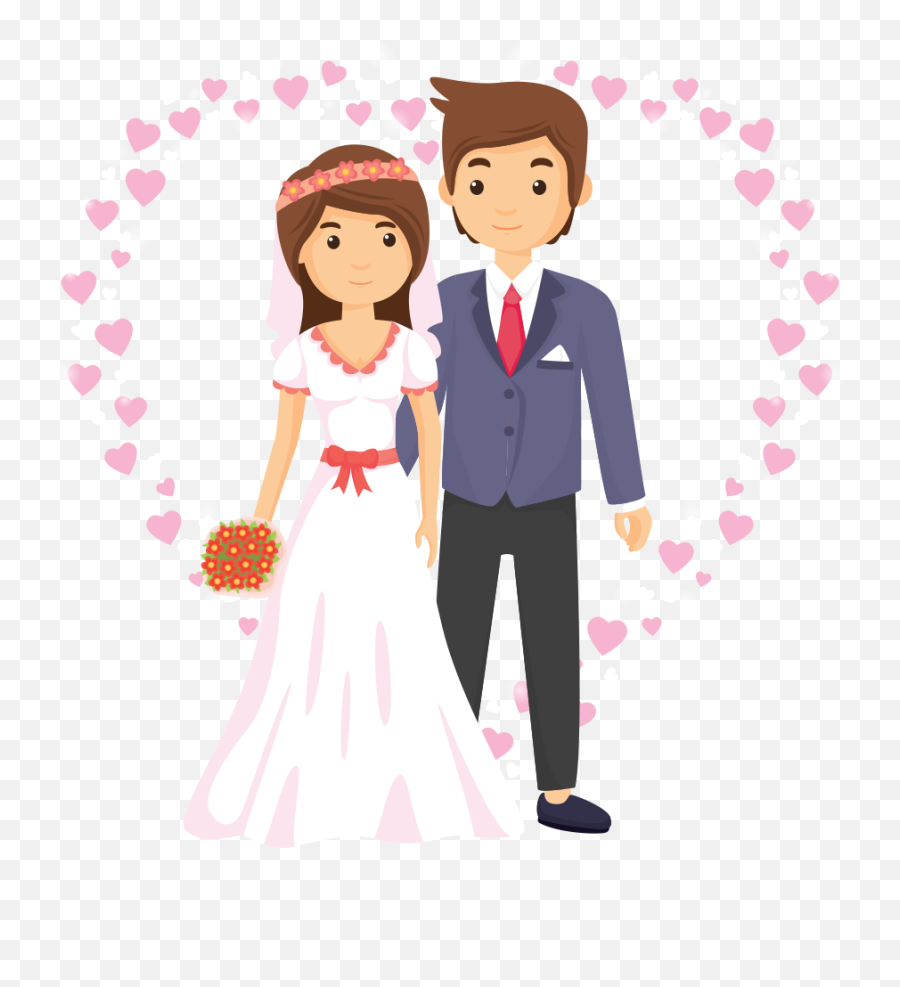 Wedding Anniversary Wish Hindi Whatsapp - Png Wedding Cartoon Wedding Anniversary Wishes,Whatsapp Png