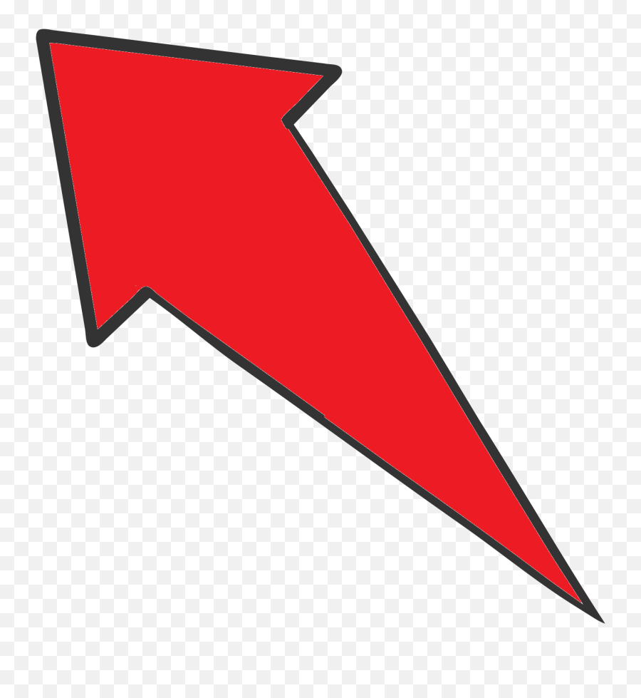 Enlarging Arrow Top Left Red - Left Red Arrow Png,Red Arrows Png - free ...