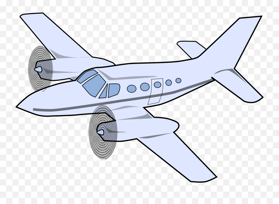 Airplane Clipart No Background - Clear Background Airplane Transparent Background Png,Airplane Clipart Transparent Background