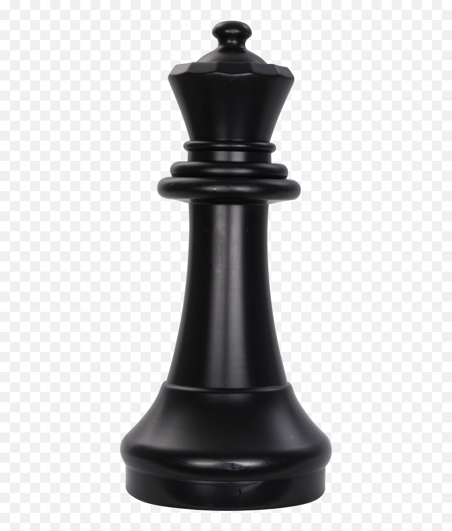 Giant Chess Piece 15 Inch Dark Plastic - Chess Pieces Queen Transparent Background Png,Chess Piece Png