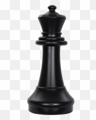 Giant Chess Piece 15 Inch Dark Plastic - Pieces Queen Transparent Background png