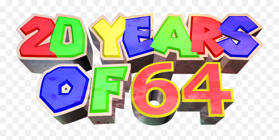 Celebrate 20 Years Of The Nintendo 64 - Nintendo 64 Png,Nintendo 64 Logo Png