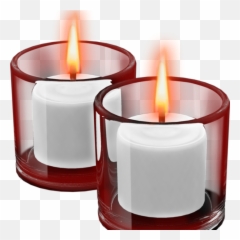 Clipart Free Candle Red Cups - Transparent Transparent Background Candle Png,Candles Png