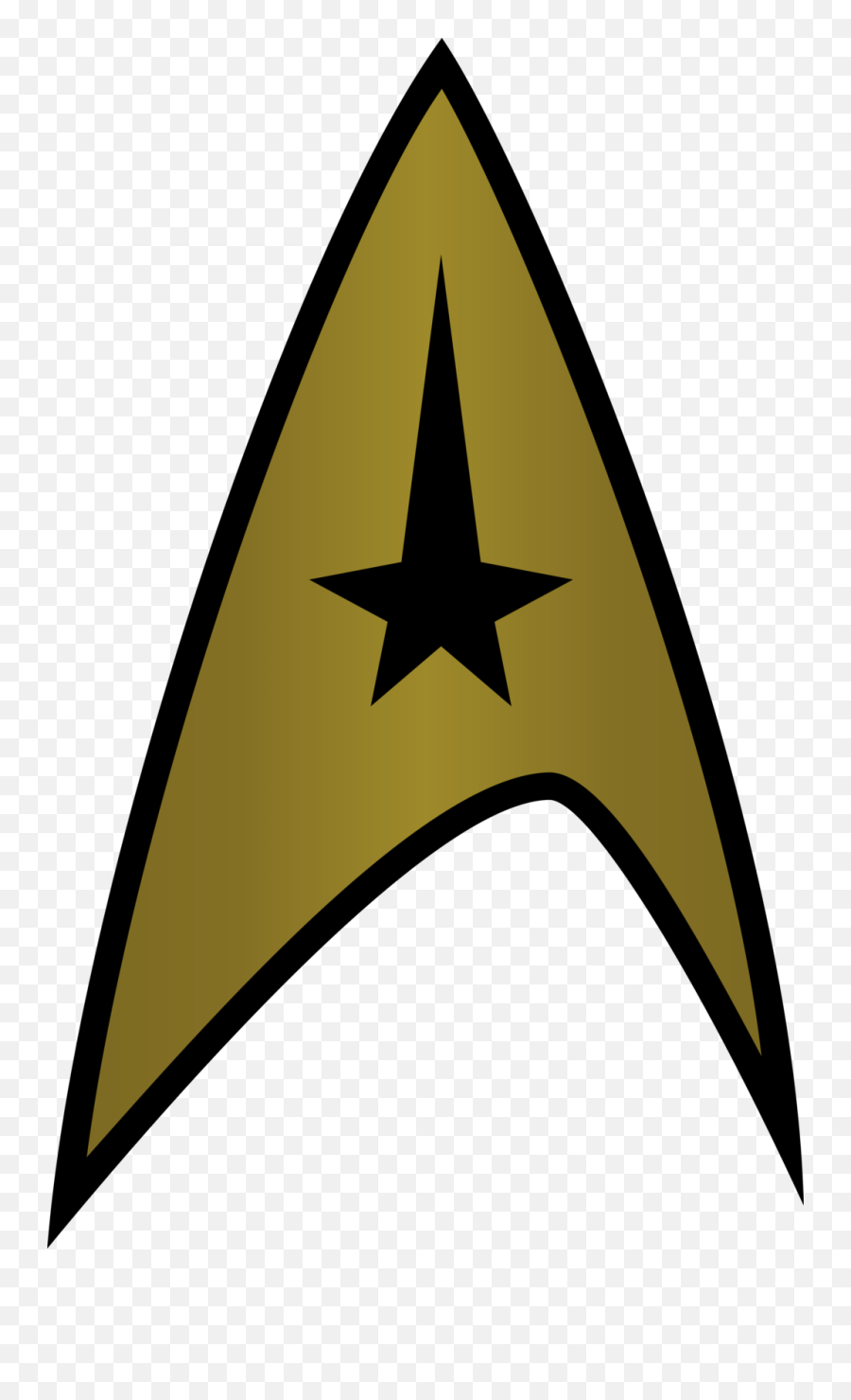 Star Trek Starfleet Insignia Clipart - Star Trek Logo Captain Png,Star Trek Enterprise Png