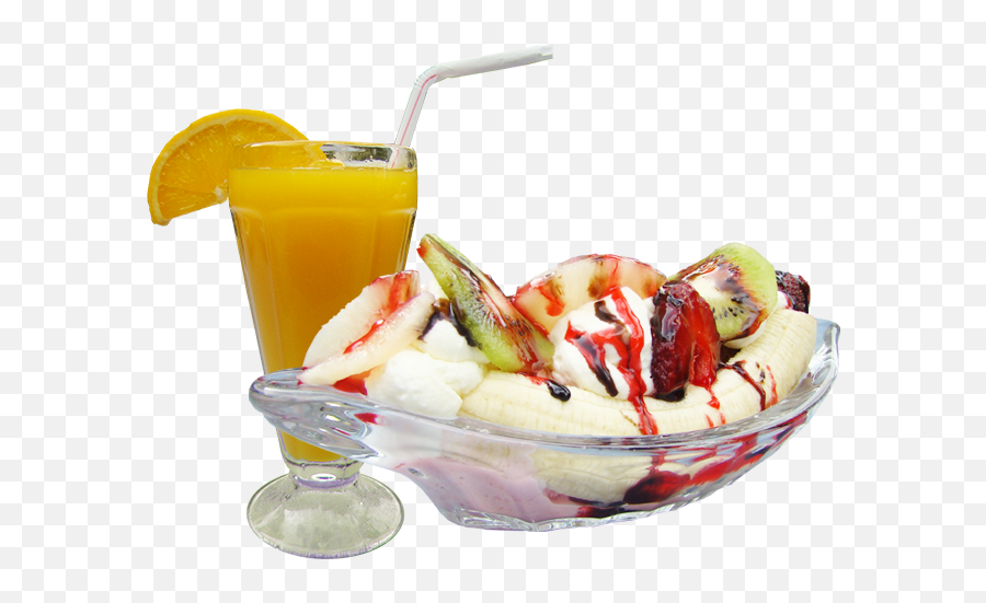 Fruit Salad With Ice Cream Png Photo - Fruit Salad With Ice Cream Png,Ice Cream Png