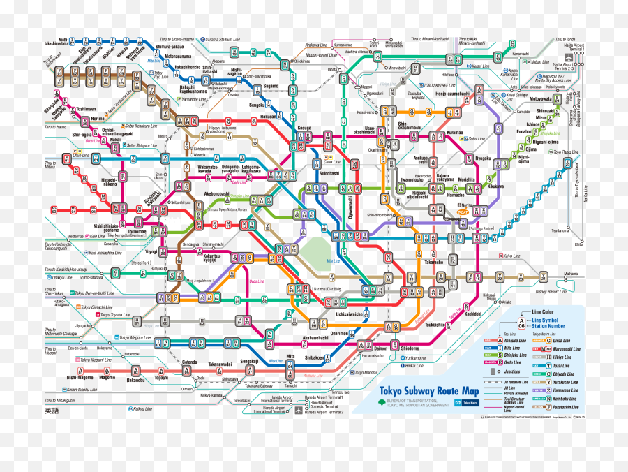 Information - Tokyo Subway Map Png,Tokyo Png