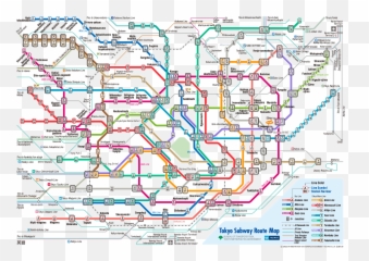 Information - Tokyo Subway Map png