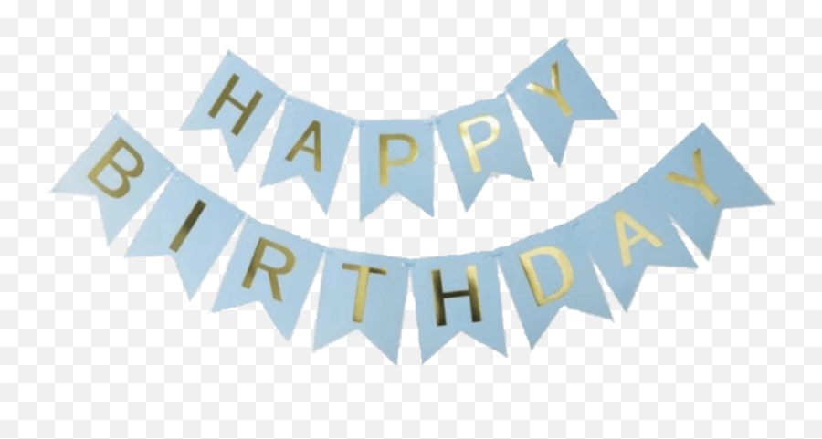 Happy Birthday Banner Blue - Happy Birthday Blue Banner Transparent Png,Happy  Birthday Banner Png - free transparent png images 