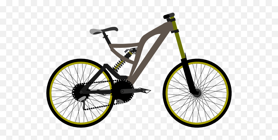 Mountain Bike Clip Art - Vector Clip Art Online Haibike All Mtn Png,Cartoon Mountain Png