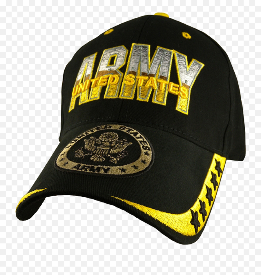 5765 - Us Army Cap 5 Star Cotton Black Us Army Hat Amazon Png,Army Hat Png