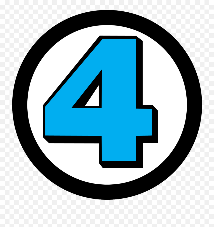 Fantastic Four Cartoon Logo Related - Fantastic Four Logo Png,Fantastic 4 Logo