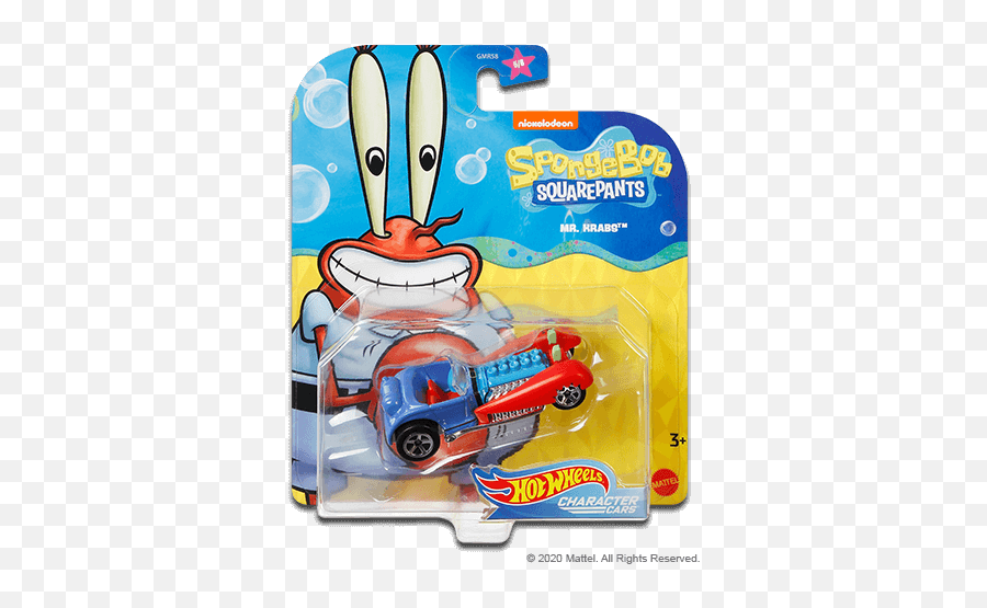 5 Gmr64 - Mattel Hot Wheels Community Hot Wheels Spongebob Character Cars Png,Mr Krabs Transparent