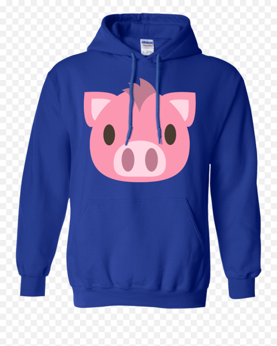 Pig Face Emoji Hoodie Png