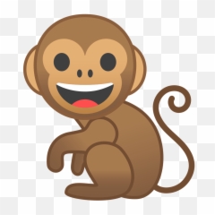 Download Monkey Icon - Emoji Google PNG Image with No