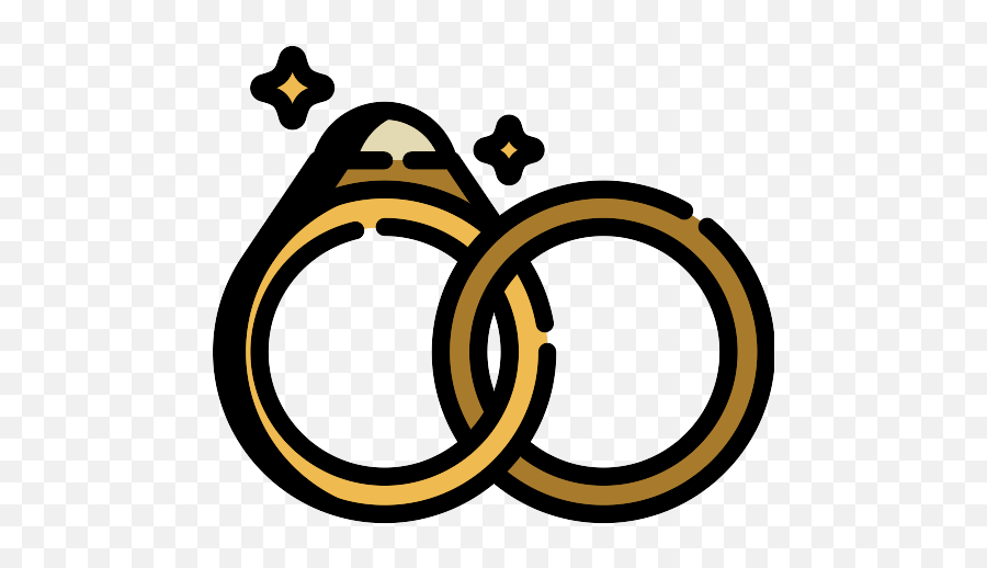 Wedding Rings Engagement Vector Svg Icon 5 - Png Repo Free Cincin Icon Wedding Png,Wedding Rings Png